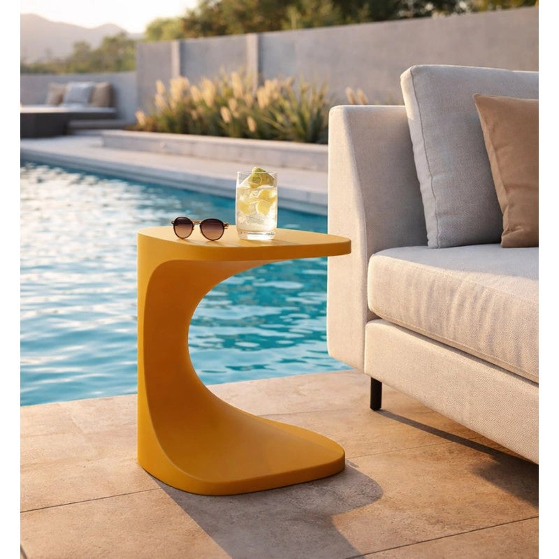 Tavolinetto Ibiza Senape cm 42x42x52