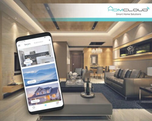 Homcloud AS-SM3N Modulo PuIsante/Interruttore 3CH Wi-Fi da incasso