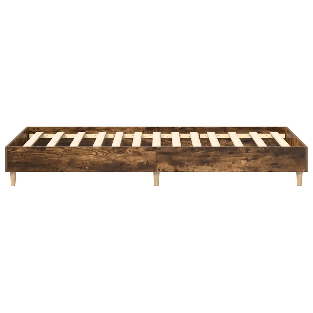 Struttura del letto Rovere Fumo Legno ingegnerizzato 8009061