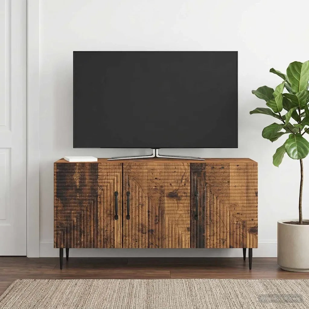 Mobile TV Legno antico 99 x 34,5 x 50 cm Legno ingegnerizzato 894953