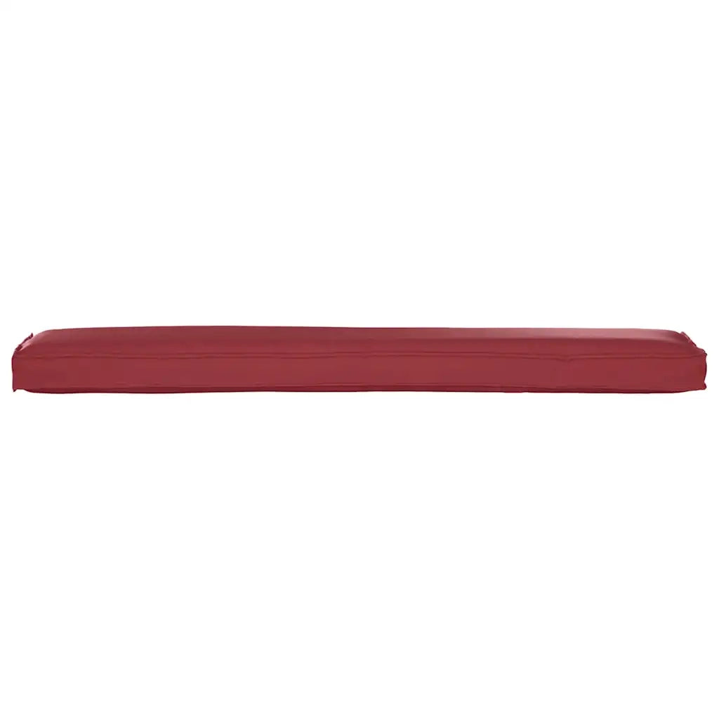 Set di Cuscini per Pallet 2 pcs Rosso Vino 200 x 40 x 8 cm 42001734