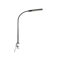 Lampada Da Tavolo Moderna Servo Metallo Nero Led Integrato 8W 3000K
