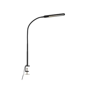 Lampada Da Tavolo Moderna Servo Metallo Nero Led Integrato 8W 3000K