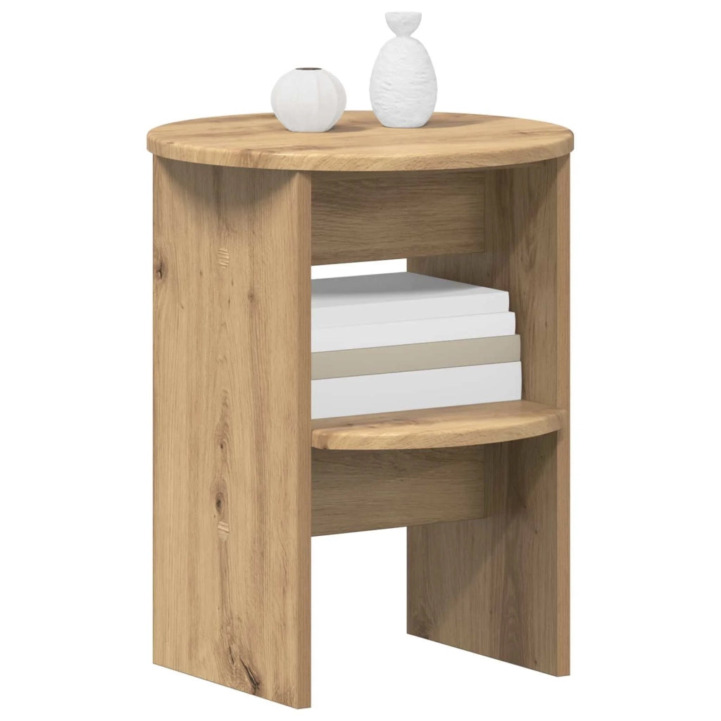 Mobile laterale 2 pcs Rovere Artigianale Ø40 x 50 cm