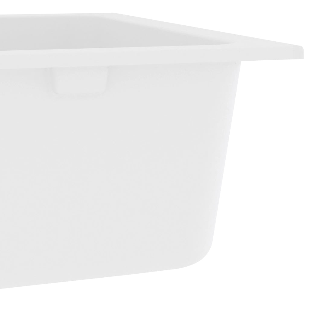 Lavello da Cucina Bianco 760x480x184 mm Granito