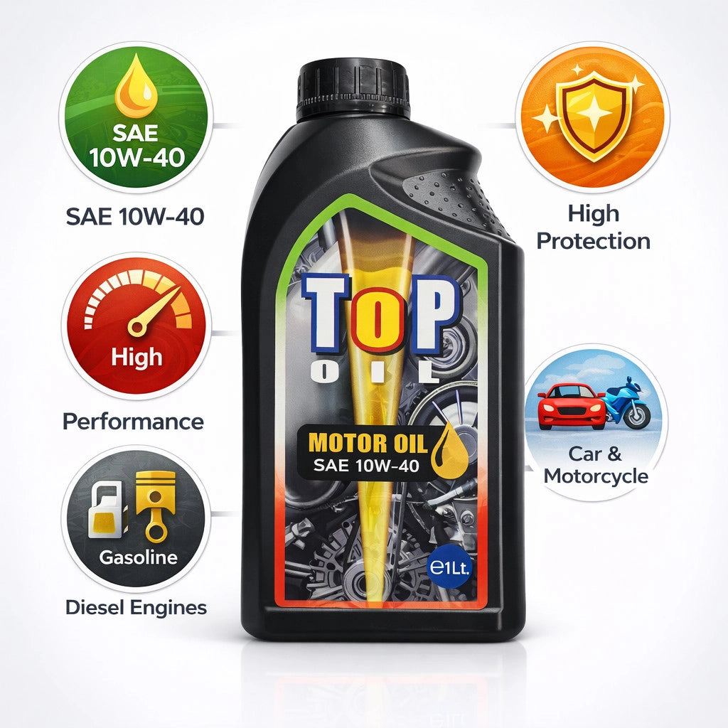 2 BOTTIGLIE OLIO MOTORE 10W40 SEMI SINTETICO 1L  AUTO MOTO SAE 10W-40 API A3/B4