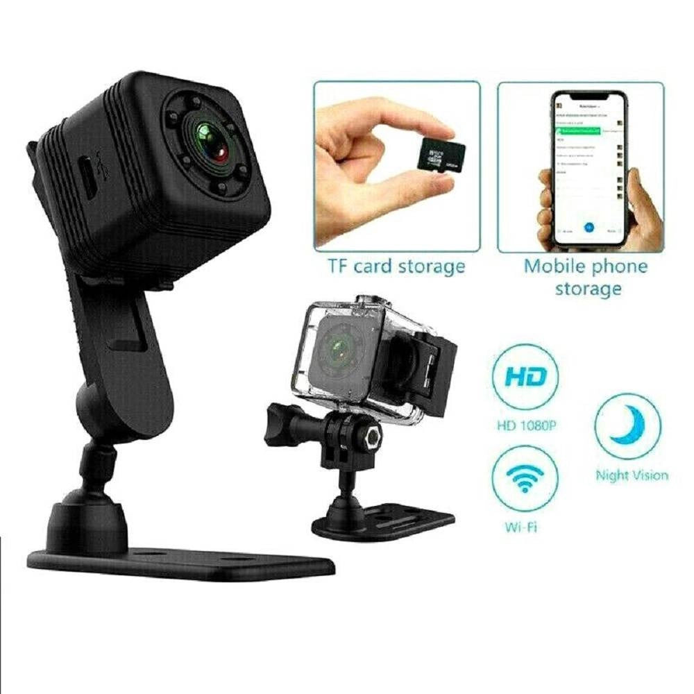 Trade Shop - Mini Telecamera Sport Spia Sq29 Wifi Sub Ip Sensore Movimento Waterproof -
