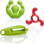 Set di Apribottiglie | Incluso Apribottiglia Priot, Apribottiglia Spinner, Apribottiglia Forte | Per mani deboli, bambini, anziani, persone con artrite, aiuto in cucina per afferrare facilmente