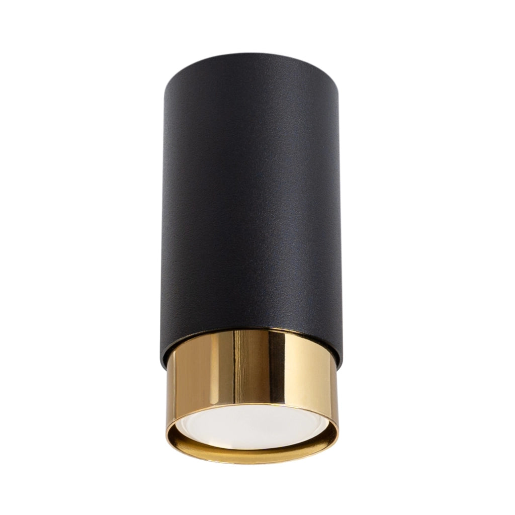Lampada da soffitto NERO 12,5 nero/oro