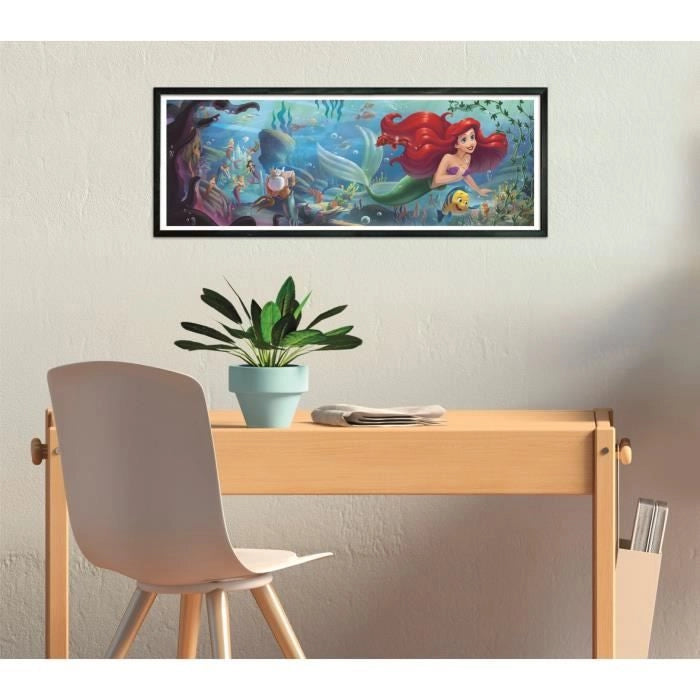 CLEMENTONI - Compact 1000 pezzi Panorama - La Sirenetta