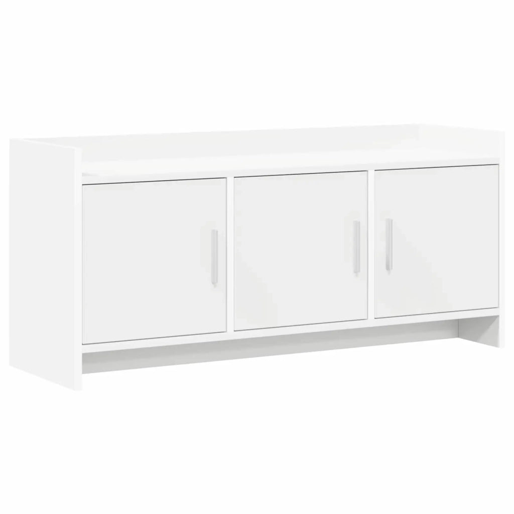 Mobile TV 102 x 33 x 47 cm Bianco Legno ingegnerizzato 8011187