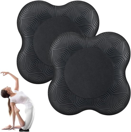 Cuscino per ginocchia antiscivolo - 20 x 20 cm - Cuscino per gomito/ginocchia - Cuscino per ginocchia - Protezione ginocchia - Materiale TPE duraturo - Adatto per Yoga/Pilates