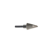 VIGOR-BLINKY 8015519304107 Stella Bianca Fresa Conica HSS Diametro 32 mm Lunghezza 50 mm Gambo Esagonale 10 mm colore Nero