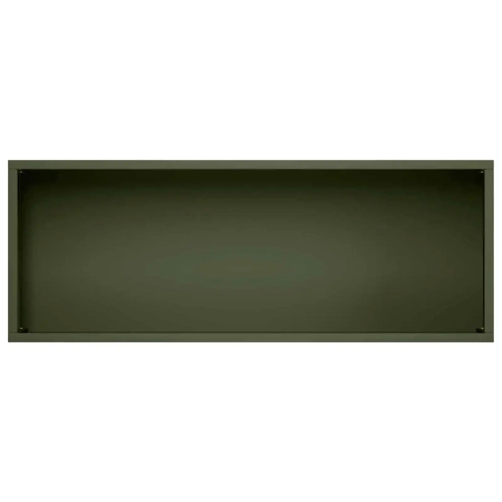 Vaso da giardino 2 pz Verde Oliva 80 x 30 x 49 cm 8005841