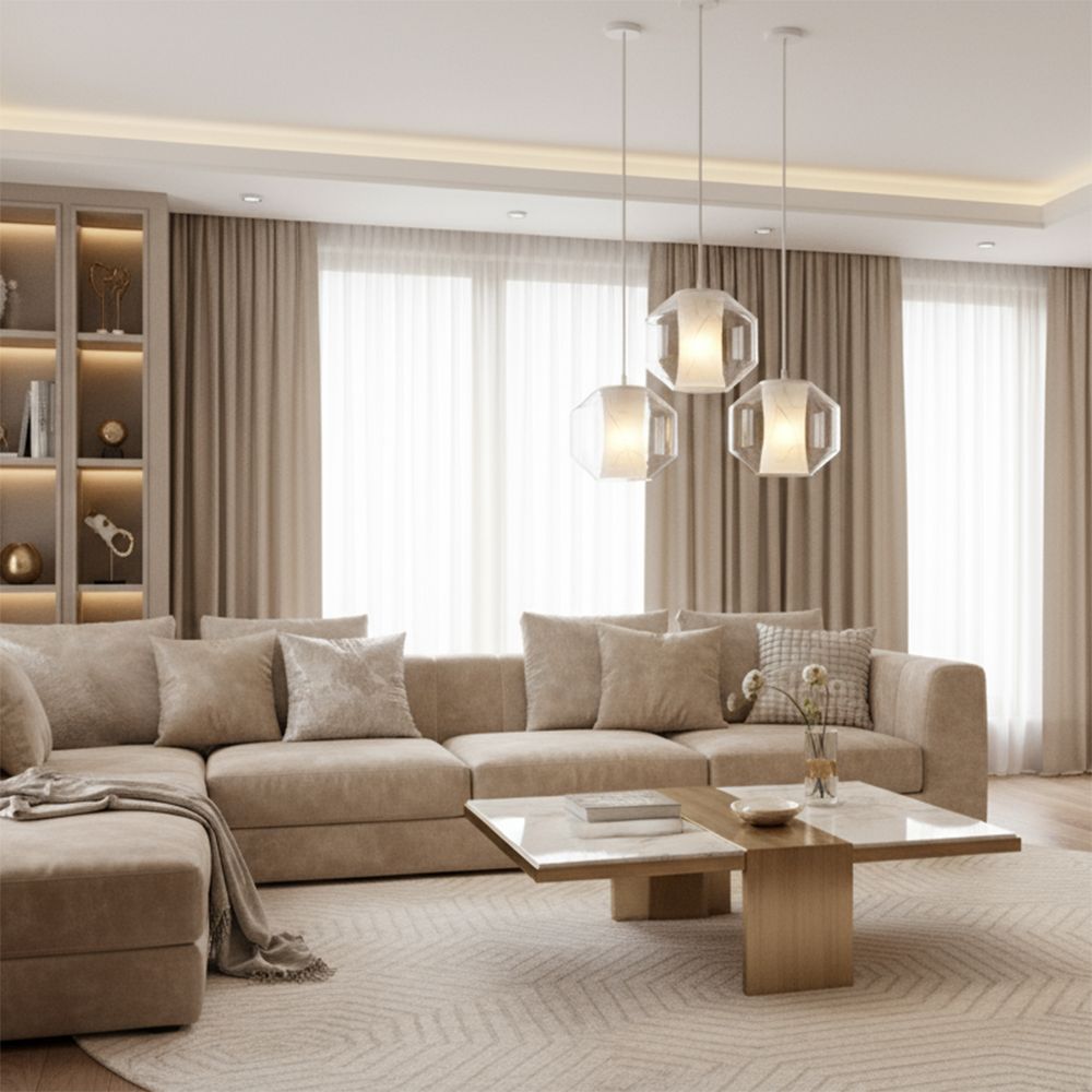 Lampada White Marble APP908-1CP