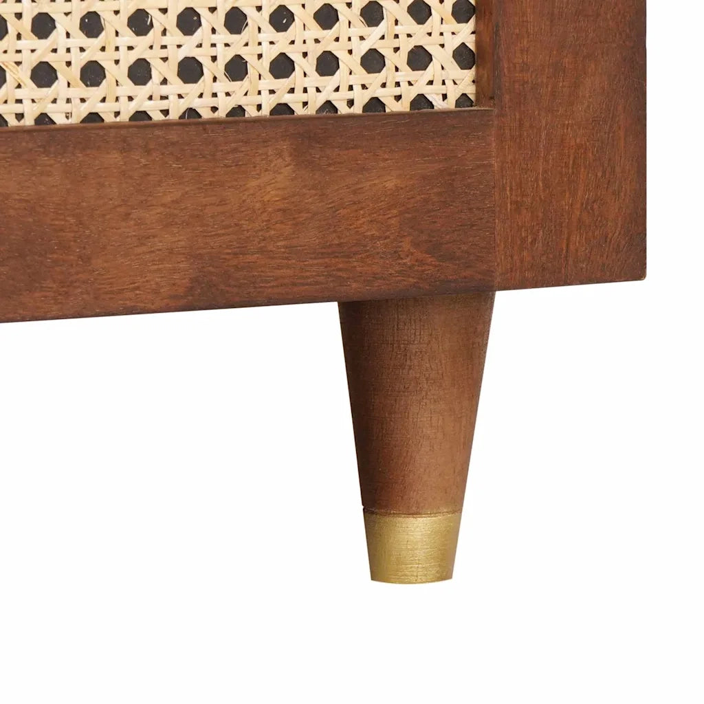 vidaXL Tavolini da salotto with Drawer Marrone 80 x 54 x 40 cm