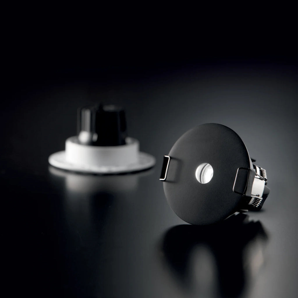 Faretto Ad Incasso Infinity 1 Luce Led Integrato Nero