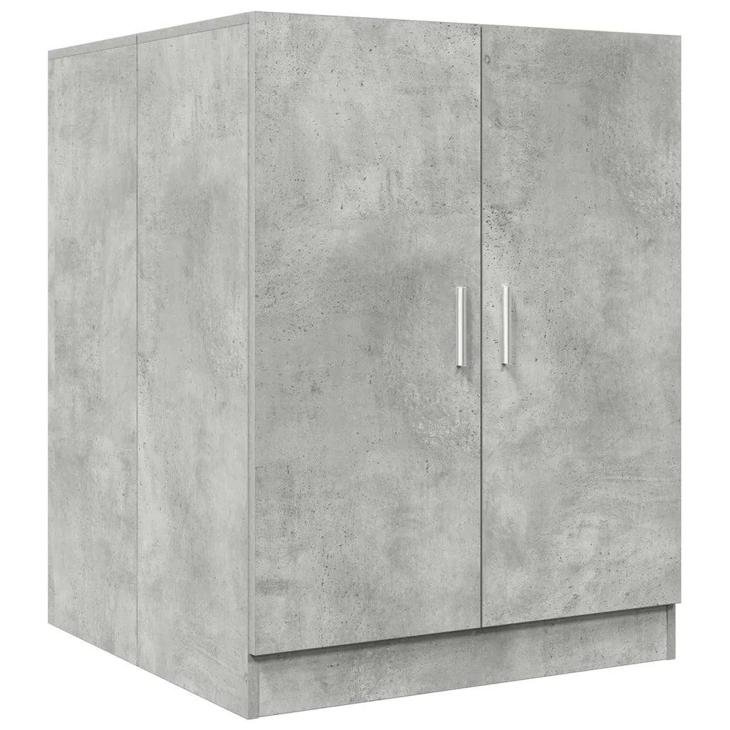 Mobile per Lavatrice Grigio Cemento 70,5x71,5x91,5 cm 856639