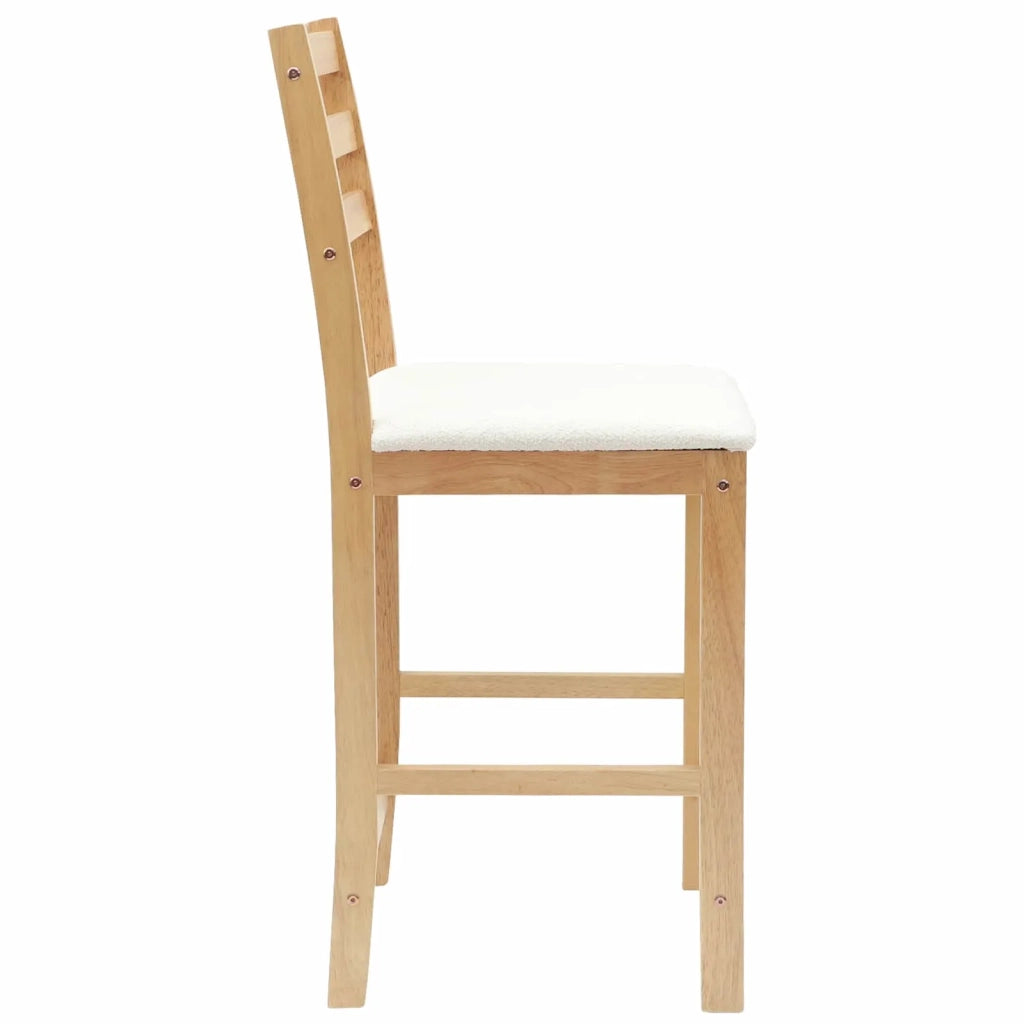 Sedie da pranzo 2 pcs Naturale 40 x 47,5 x 99,5 cm