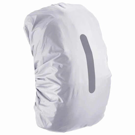 Zak di portata con design antiscivolo - Impermeabile - 360° Cintura riflettente - Protezione contro la pioggia - Kit di protezione per zaini