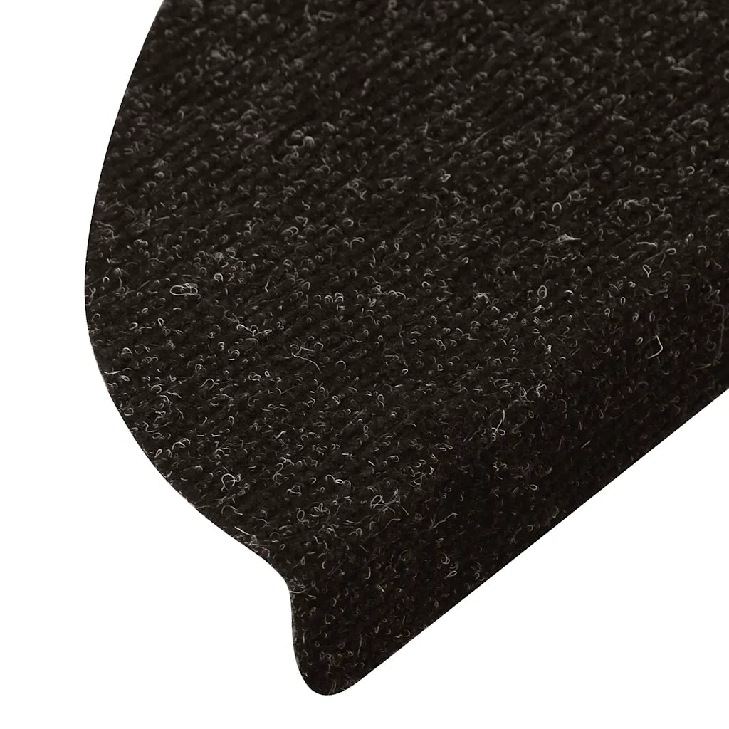 Tappetini Autoadesivi per Scale 20 pz Antracite 56x17x3 cm