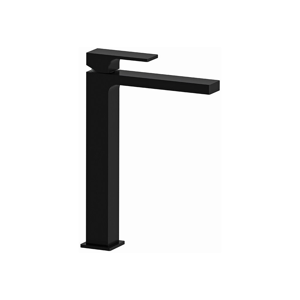 Miscelatore lavabo alto nero opaco serie Absolute