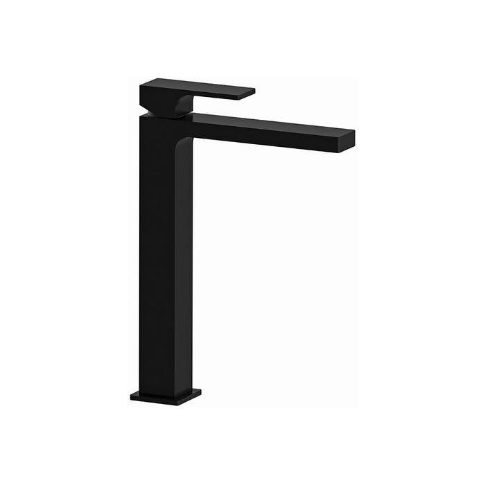 Miscelatore lavabo alto nero opaco serie Absolute