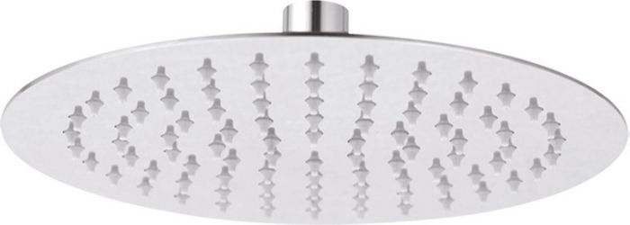 Soffione doccia in acciaio inox ultrapiatto tondo diametro 40cm