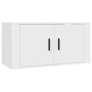 Mobile TV a Parete | Armadietto TV | Mobile Porta TV Bianco 80x34,5x40 cm