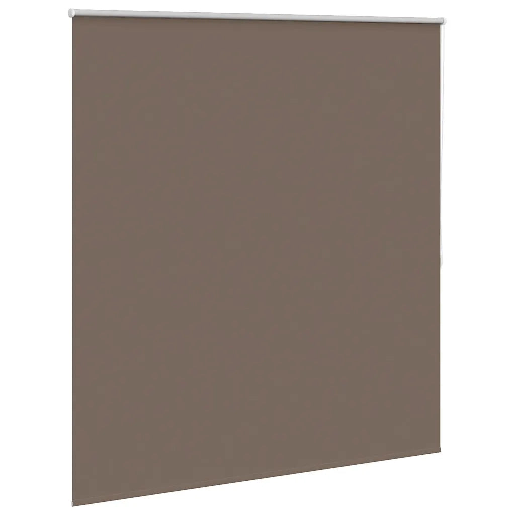 Tenda a rullo oscurante 144,4x175 cm Tessuto Larghezza 140 cm caffè 240133