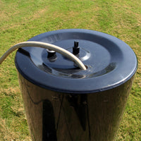 Rullo da Giardino Trainabile in Acciaio per Appiattire Prati e Piani Ondulati