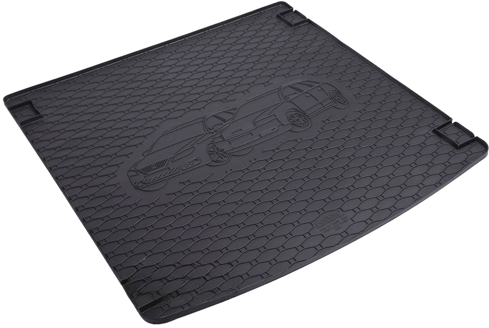 127B-802085 - Tappeto gomma baule - Audi A4 Avant (B6 / B7) dal 2001-2008 , Seat Exeo Station Wagon dal 2009-2013