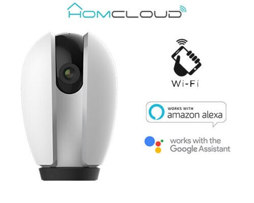 HOMCLOUD TELECAMERA DA INTERNO WI-FI SPEED 4S PAN E TILT TY-WCS4S