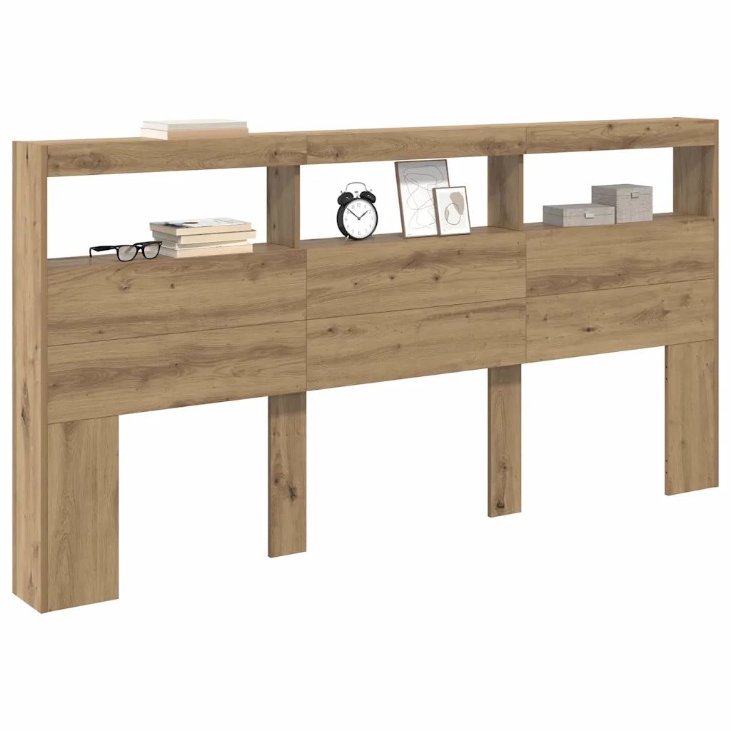 Testiera-Testata-Testiera Decorativa Rovere artigianale 200 x 17 x 102 cm Legno multistrato