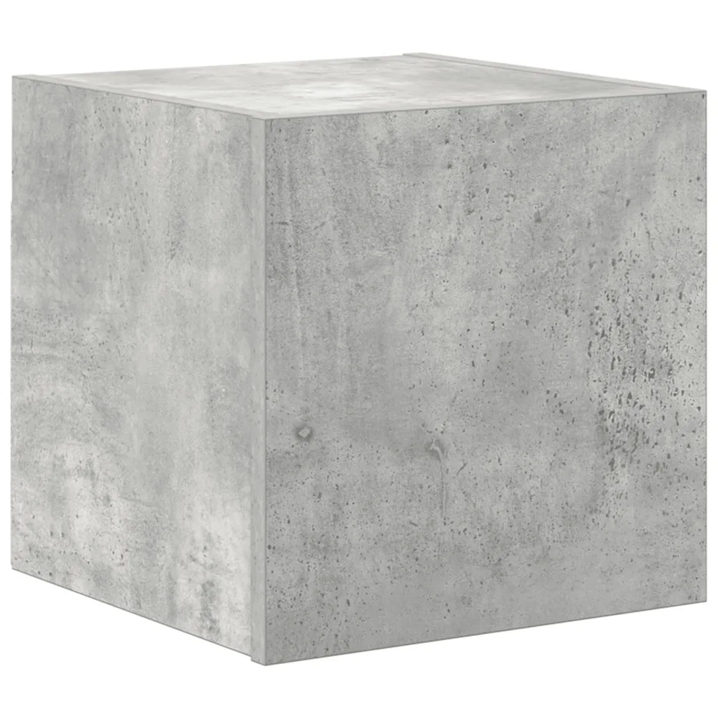 Set di Mobili Porta TV 7 pz Grigio Cemento in Legno Multistrato