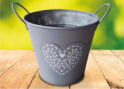 Portavaso Vaso Decorativo Per Fiori Piante Design Interno Esterno Waterlily - 13x12 - Waterlily