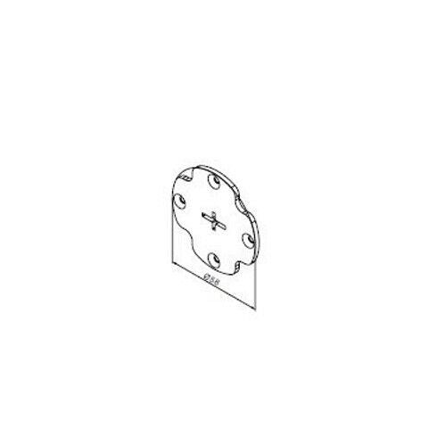 ADATTATORE UNIVERSALE BIANCO PER SUPPORTI ROLLEASE SERIE R16 NICE 525.30001