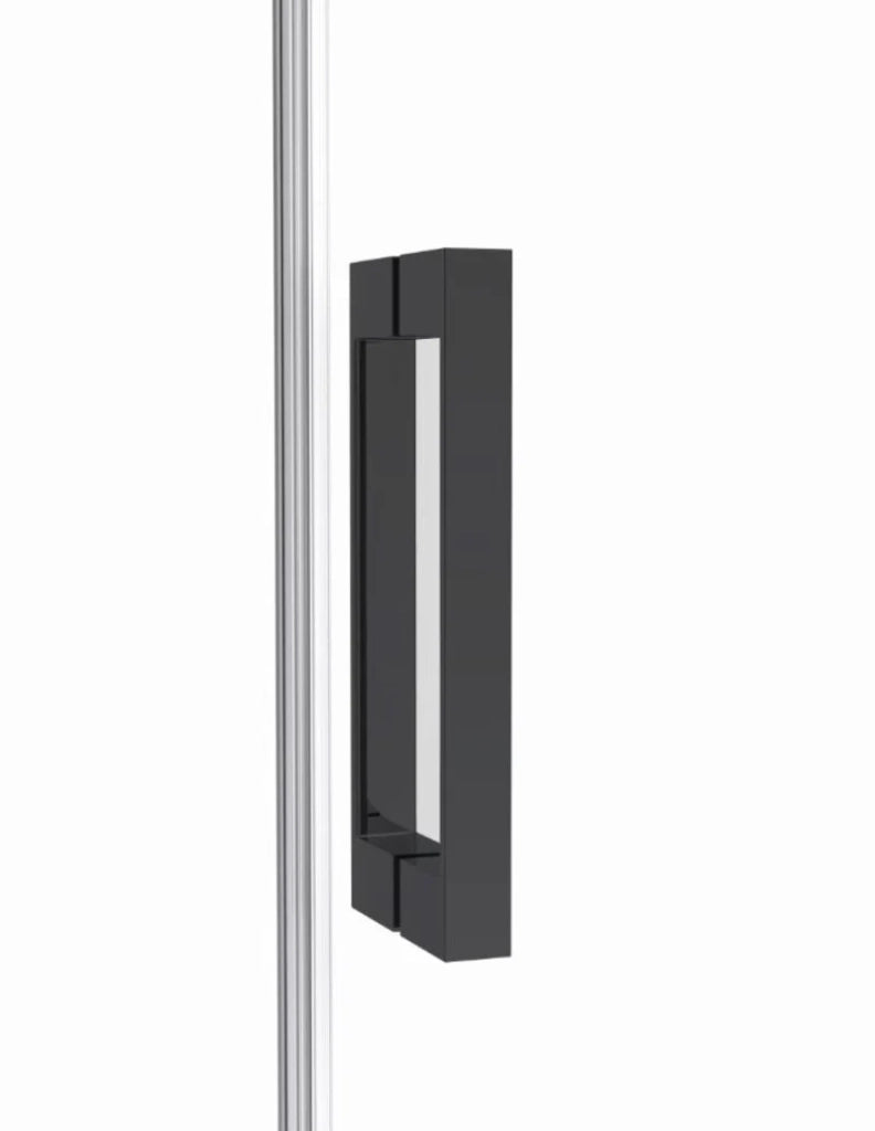 Box doccia ABANTE (TWENTY) 1+1 con lato fisso laterale 170x70 cm Nero