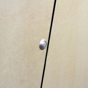 Cucina da Camper in Legno MDF Spessore 18mm con 3 Armadietti e Spazi Portavino