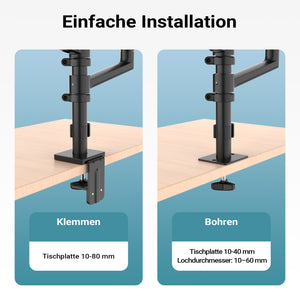 Supporto da tavolo 4in1 con 1 asta per microfono + 3 bracci articolati per accessori, con morsetto e ring light a 3 modalità, staffa per fotocamera per dirette e live