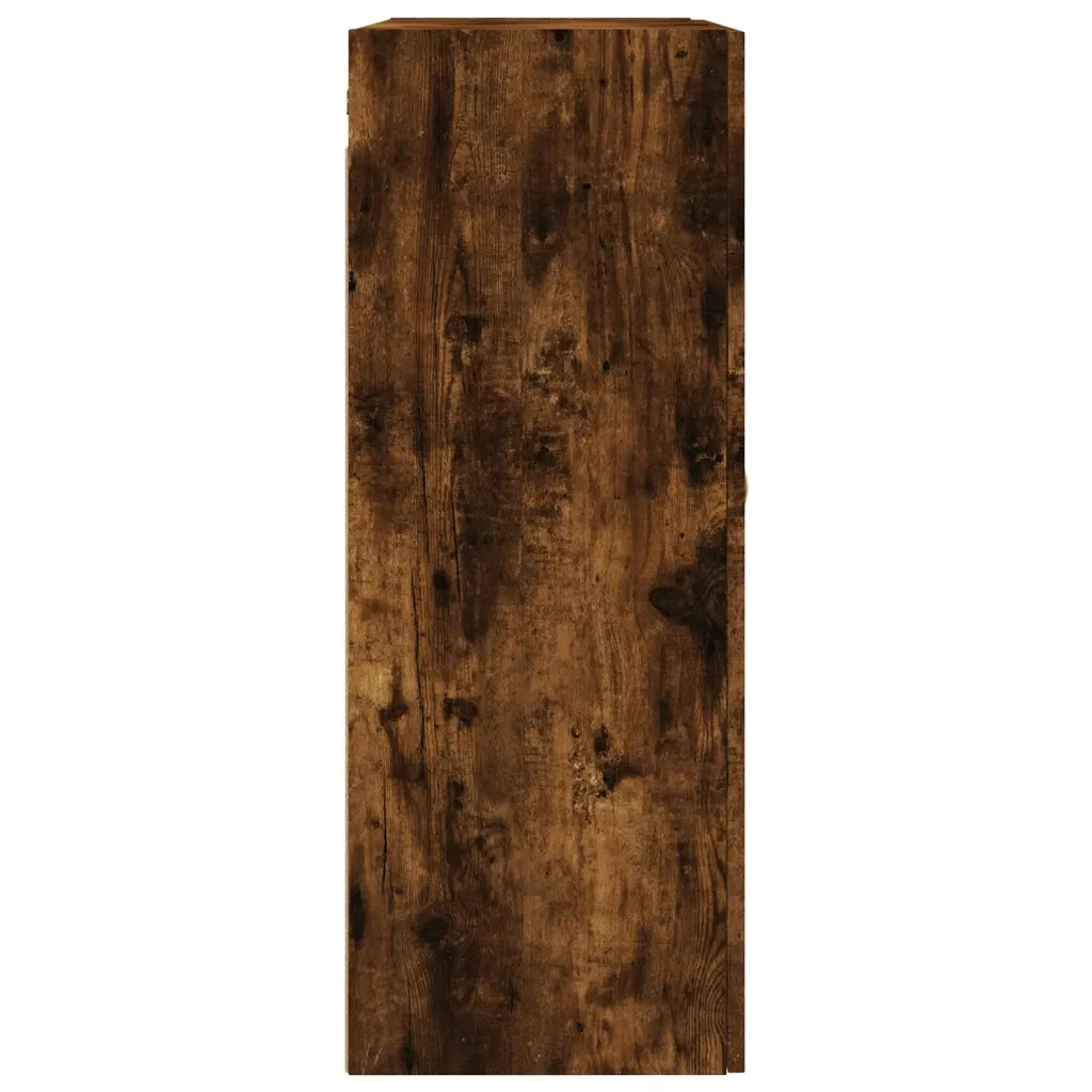 Mobili a Parete 2 pz Rovere Fumo 69,5x34x90 cm 3195608