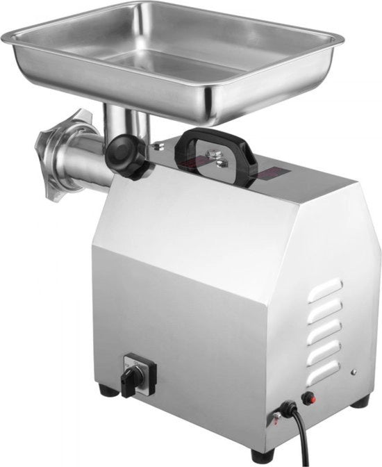 Molinello elettrico per carne - Macchina per carne - 360 kg/ora - Sbriciolatore - 1100 W - Multi food processor - Ripieno di carne