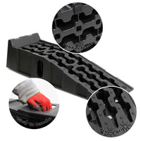 Cunei livellatori auto veicoli 2 pz. max 6 t Rampa di livellamento in plastica