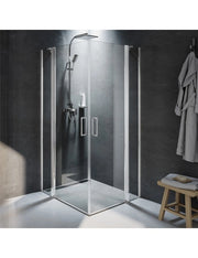 NOVIK 207 RIHO cabina doccia angolare 90x90 x200cm con 2 ante a battente