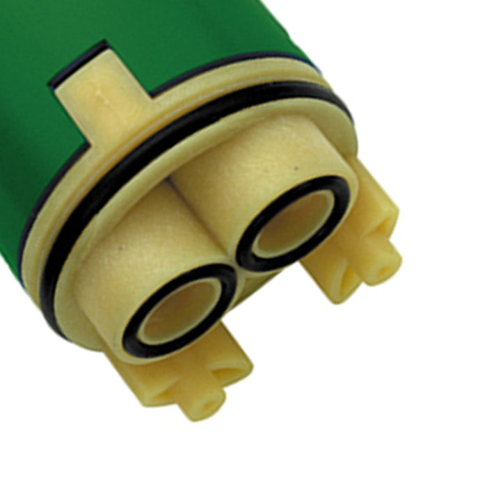 Cartuccia diam. 40 a dischi in ceramica per vasca, lavabo, bidet