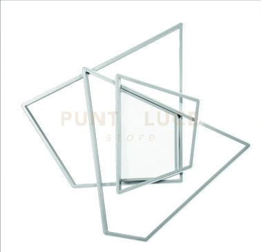 PLAFONIERA GALAXY GRANDE SILVER 4000k 3650lm 90w DIMMERABILE L.84CM