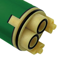 Cartuccia ad apertura forzata a dischi ceramici per vasca, lavabo, bidet