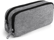 Etui con 2 compartimenti e grande capacità, borsa per ufficio e scuola, tasca portatile per materiali di scrittura, borsa con chiusura a raccordo, etui per adolescenti