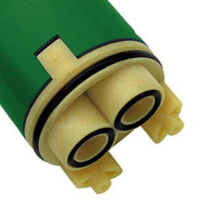 Cartuccia diam. 35 a dischi in ceramica per vasca, lavabo, bidet