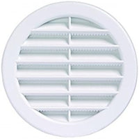 Griglia plastica incasso d.190 m con rete vecamco 9603-005-06